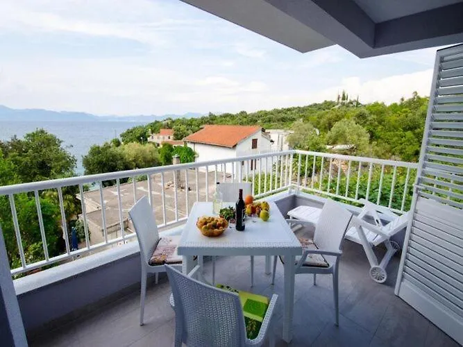 Vesela - Comfort One Bedroom With Balcony And Sea View 公寓 Janjina