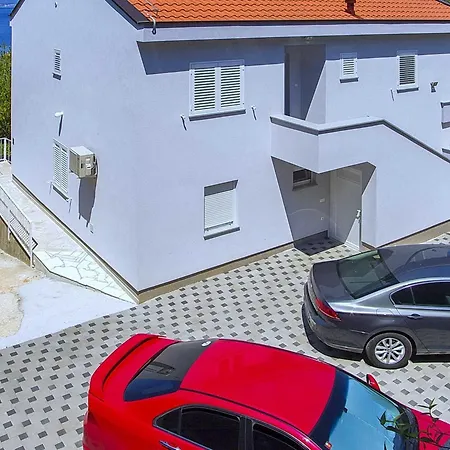 Vesela - Comfort One Bedroom With Balcony And Sea View Apartment Janjina