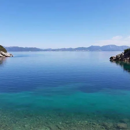 Vesela - Comfort One Bedroom With Balcony And Sea View Apartment Janjina