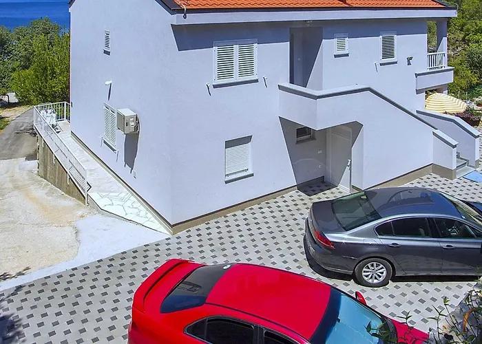 Vesela - Comfort One Bedroom With Balcony And Sea View 아파트 Janjina